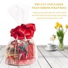 Morepack Shrink Wrap Bags for Gift Baskets,14x18 Inches PVC Heat