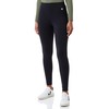 Champion Legacy Leggings Vita Alta in Cotone Lycra Donna, Nero
