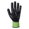 Portwest A645 Cut Resistant Green Cut - Nitrile Foam Green/Black,