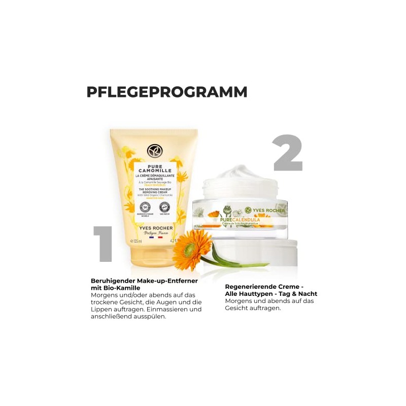 Yves Rocher Crema Facial Regeneradora, Dia/Noche, 50 ml