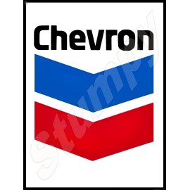 Chevron Metal Sign 9" x 12" or 12" x 16" - 12" x 16"