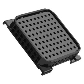 Activated Carbon Filter for Liebherr Fridge 9096989 9882460 988246000, Fresh Air Filter for 7440021-00 with Activated Carbon for Refrigerators (Black, 1 Piece)