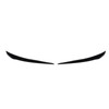 2 Pcs Headlight Eyebrow Headlamp Eyelid Cover Trim Frame Decal