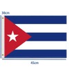 MacLand 30×45 CM Cuba Flag,12×18 inch Small 150D Cuban Outdoor
