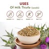 Organic Way Organic Way Whole Milk Thistle Seeds (Silybum marianum)
