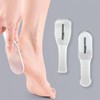 Handled Glass Foot File for Callus Removal on Heels, Soles, and Palms Oval Shape