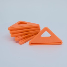 3NTERPRISE | Easy Squeeze Dispenser | 6-Pack Orange Tube Squeezers for Toothpaste, Creams, and Cosmetics – Durable ABS Plastic, Eco-Friendly Efficiency Tool, Made in USA