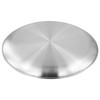 SOUJAP 15 PCS Stainless Steel Plates, 10.2 Inch Lightweight Pizza
