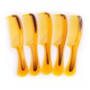 LBY 5-Pack 16 cm(6.3'') Hair Combs, Round Handle Comb Hair