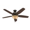 Hunter 52 inch Indoor Ceiling Fan with LED Light -