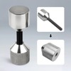 CNWZYMX 4 Pcs Stainless Steel Flange Two Hole Pins Set