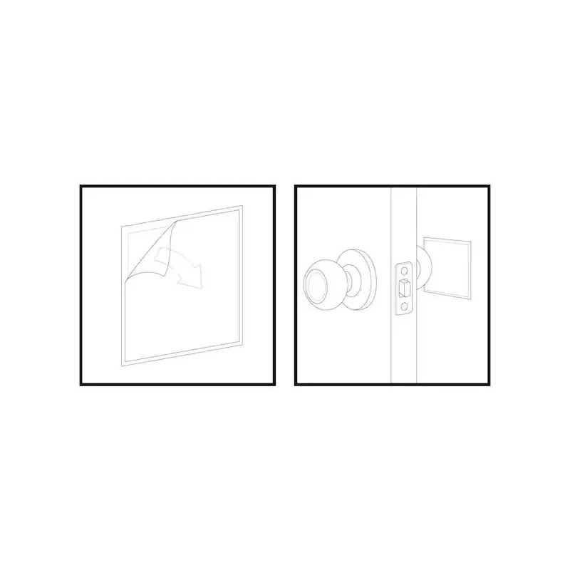 Everbilt 2 Pack Everbilt Wite Finish Paintable Self Adhesive Wall