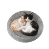 LESYPET Round Cat Bed for Cats Small Dogs, 19'' W×2''