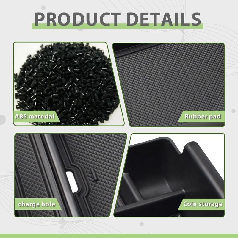 HGWEI Center Console Organizer Compatible with Acura TLX 2021-2025 Interior