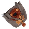 Pet Canvas Shoulder Bag Breathable Portable Pet Outing Shoulder Bag