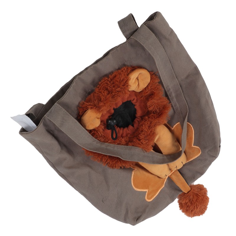 Pet Canvas Shoulder Bag Breathable Portable Pet Outing Shoulder Bag