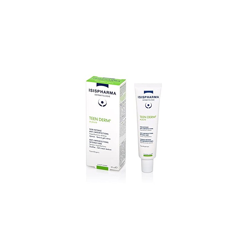 Isispharma Teen Derm Alpha Pure, Tratamiento intenso anti-imperfecciones para piel