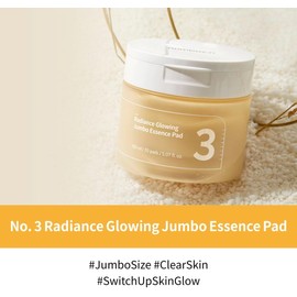 Numbuzin No.3 Toner Pad |Radiant Jumbo Essence Clear Skin Texture Care Biodegradable Vegan Bifida Niacinamide 70 5.07 fl.oz.No.1 Centella Re-leaf / Numbuzin No.3 토너 패드 | 광채나는 점보 에센스 맑은 피부 텍스처 케어 생분해성 비건 비피다 나이아신아마이드 70  5.07 fl. oz. No.1 Centella Re-leaf