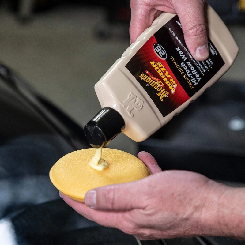 Meguiar's Meguiars Mirror Glaze Hi Tech Yellow Liquid Wax 16