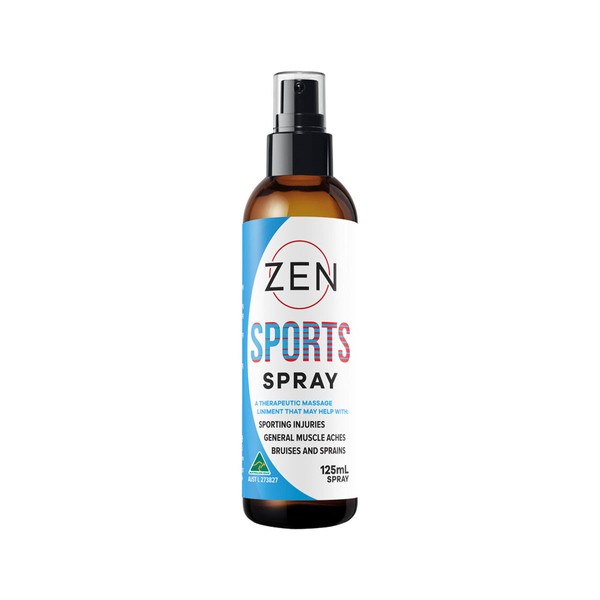 Zen Therapeutics Sports (Therapeutic Massage Liniment) Spray 125ml