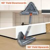 UIMO Wall Cleaner Mop with 94" Long Handle, 2-in-1 Triangle
