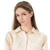 BOBIYA Messy Wide 2 Strands Synthetic Hair Braided Headband Plaited