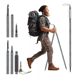 Alpinismo y Escalada Bastones De Senderismo, Bastones De Trekking Plegabes
