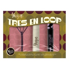 Kit Yuya 3 En Loop Enchinador+rimel+gel Para Cejas
