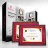 pryscia Diploma Frame 8.5x11 with Mat or Display 11x14 Certificate