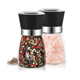 Molinillo de especias de acero inoxidable de 2.5 pulgadas para cocina y condimento, fácil de usar y limpiar