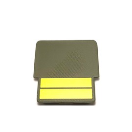 Dienstgrad Abdeckung für den neuen Helm der Bundeswehr | kompatibel mit Skeleton Shroud Adapter des Ops-Core FAST/Viper KSK Helms (OLt zS)