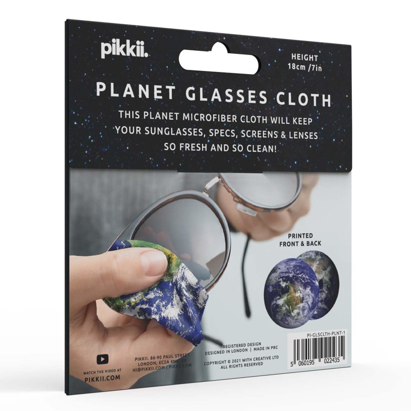 Pikkii Microfibre Cloth (Planet Earth, Planet Earth)