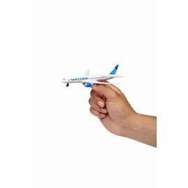 Daron United Airlines Toy Airplane Model Diecast Metal Kids Aviation Collectible 6 ...