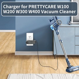 Charger for PRETTYCARE Cordless Vacuum Cleaner Power Cord Compatible with PRETTYCARE W100 W200 W300 Vacuum Cleaner AC DC Adapter 27V Power Supply