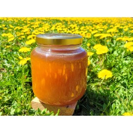 Elden Foods 100% Pure Raw Honey with Dandelion! - Now in Glass! - 5 LBS