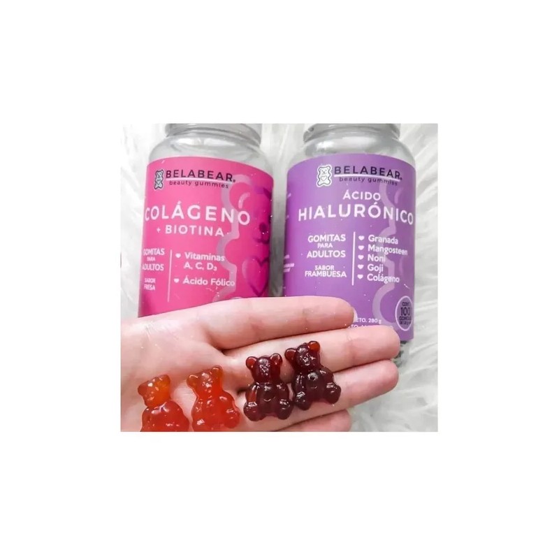 Belabear Colageno + Acido Hialuronico Solanum Twopack Sfn