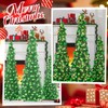 Leyndo Pop up Christmas Tree with LED Light Pre Lit