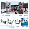 CIYODO 4pcs Wireless Router Antenna SMA Connector Black Omnidirectional Antenna