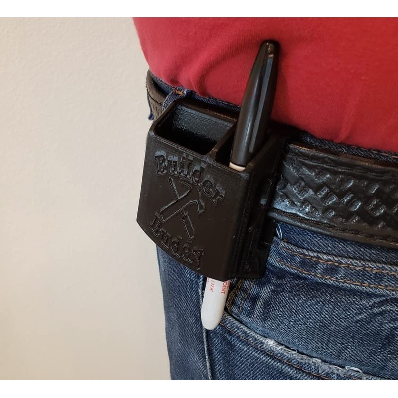 Builder Buddy HD Tool Holster, Tape Measure Holder, Tool Clip,