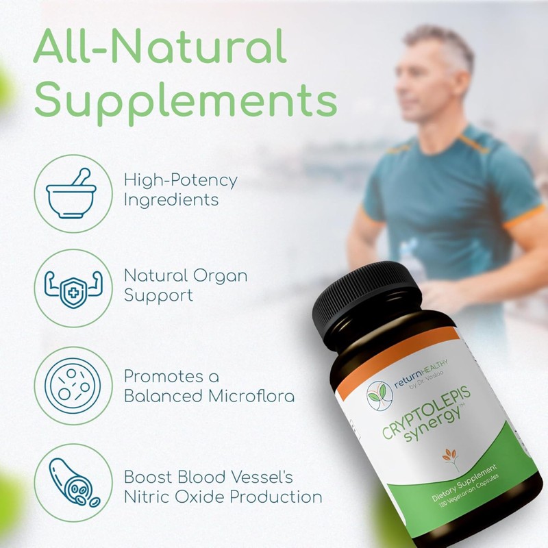 Cryptolepis Synergy, Immune Support Vitamins, Immune System Booster for Adults,