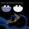 Electric Prevent Snoring Device Easy Breathing Improve Sleep Quality Ergonomic