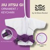 Mini Jiu Jitsu Gi Keychain and Car Accessory, All BJJ