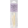 Lacis Double-Ended Bone Crochet Hooks 3/Pkg-D4/3mm-3, F6/4mm-3.5 inch, J10/6mm-4 inch,