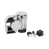 Stebel Chrome Motorcycle Horn - 12 Volt - Compact Electric