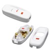 Sugarello Intermediate Switch, Inline Lamp, On/Off Switch, Lighting Fixture, Ventilation