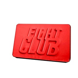 Moldes de jabón de silicona en forma de Club de la Lucha, moldes de jabón de silicona para pasteles Club de la Lucha, moldes de arcilla de resina para hacer jabones, oficialmente licenciados (1)