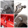 uxcell Cast Pipe Fitting Hex Locknut, 304 Stainless Steel Hex