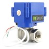 U.S. Solid 3/4" Motorized Ball Valve Stainless Steel Electrical Ball