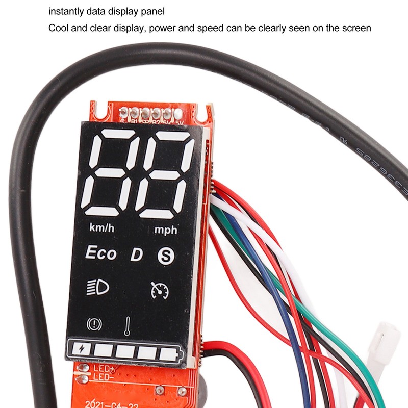 Electric Scooter Dashboard PCB Scooter Replacement Bluetooth Circuit Board with