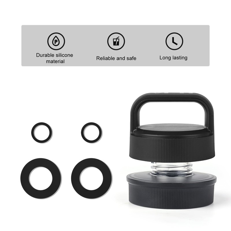 4PCS Gasket Replacement for YETI Yonder 20/25/34/50 oz Water Bottle,